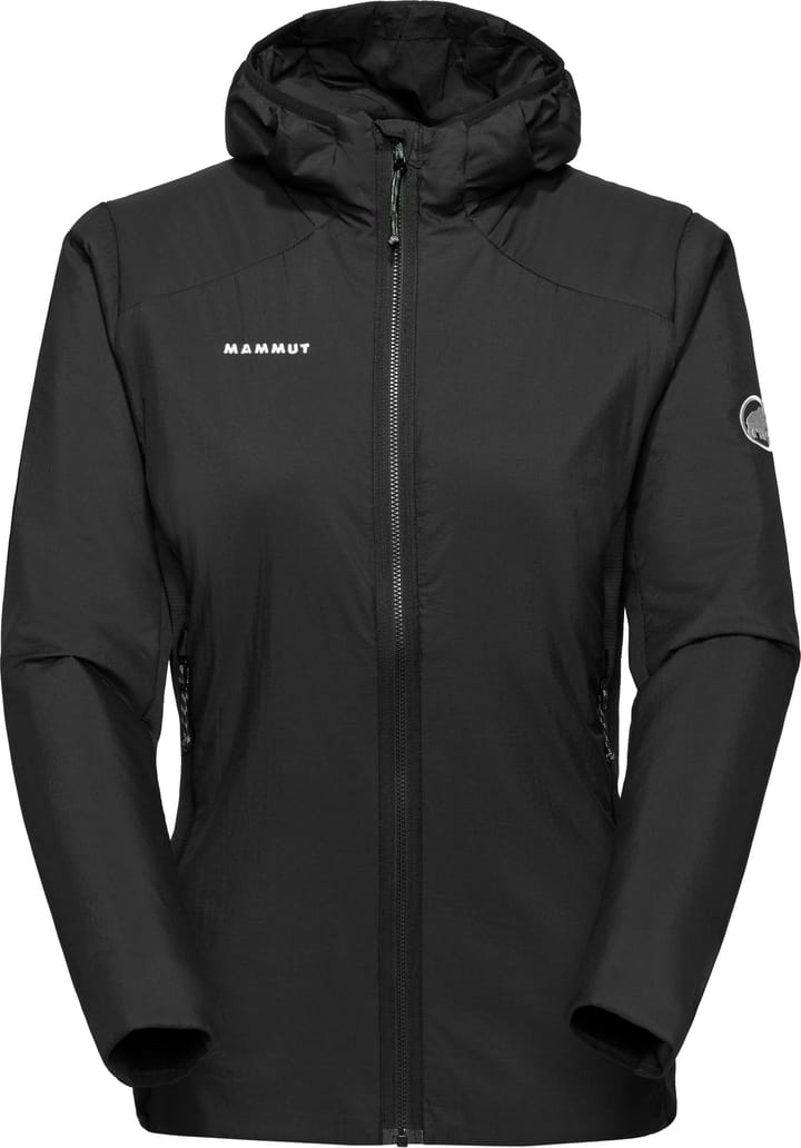 Mammut Women's Rime Air In Hybrid Hooded Jacket Black Mammut