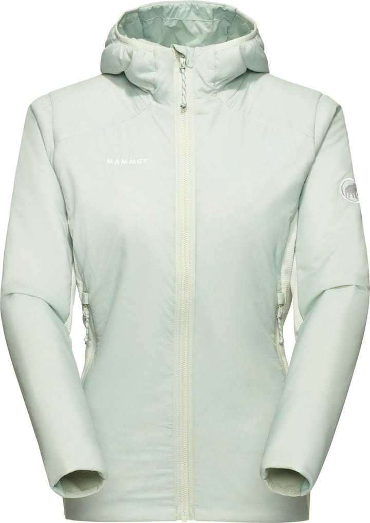 Mammut Women's Rime Air In Hybrid Hooded Jacket Silver Sage Mammut