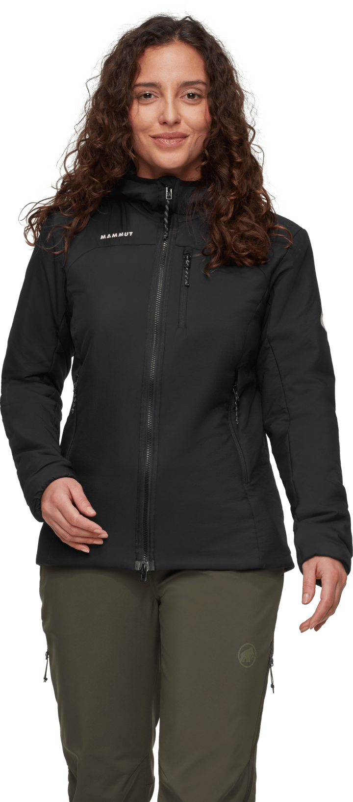 Mammut Women's Rime In Hooded Jacket Black Mammut