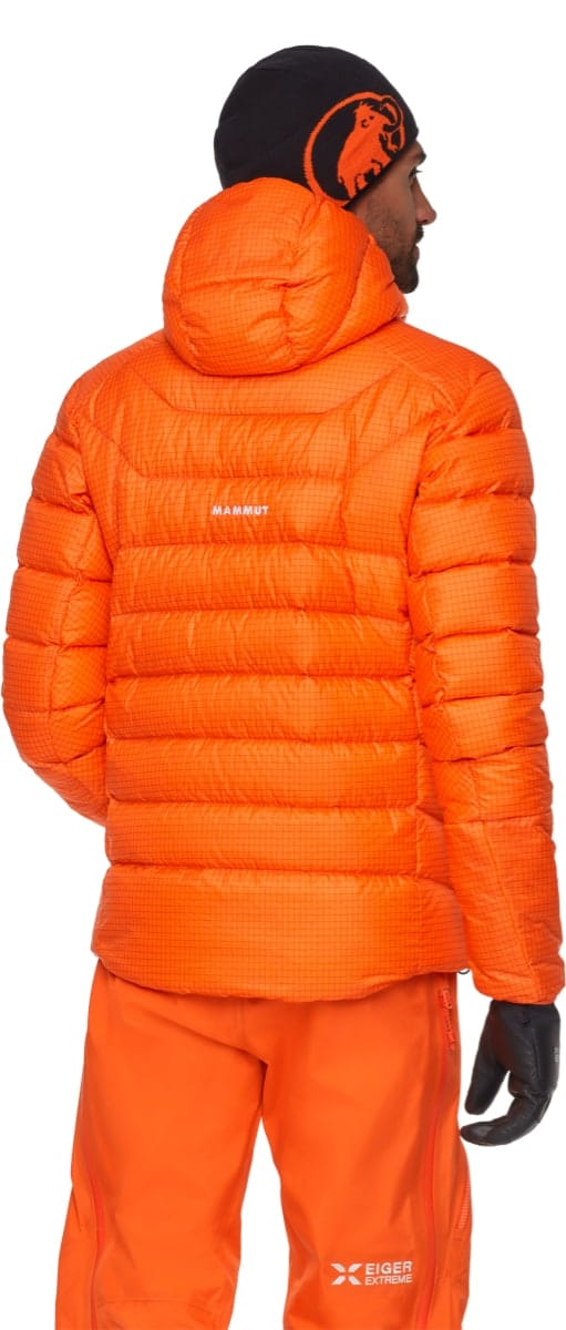 Mammut Eiger Nordwand Light Down IN Hooded Jacket Men Eiger Orange Mammut