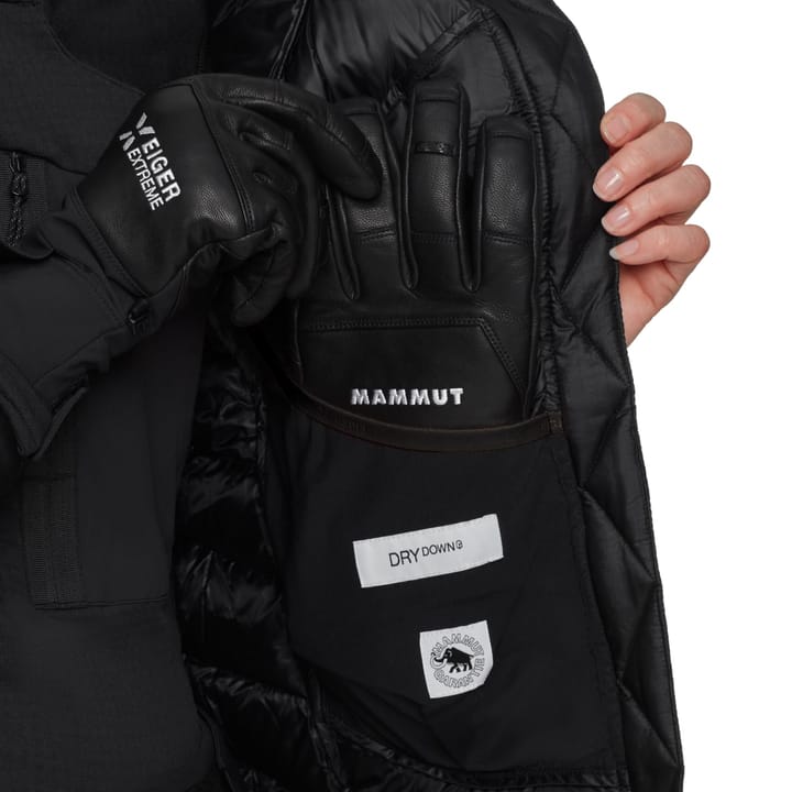 Mammut Eiger Nordwand Light Down IN Hooded Jacket Women Black Mammut