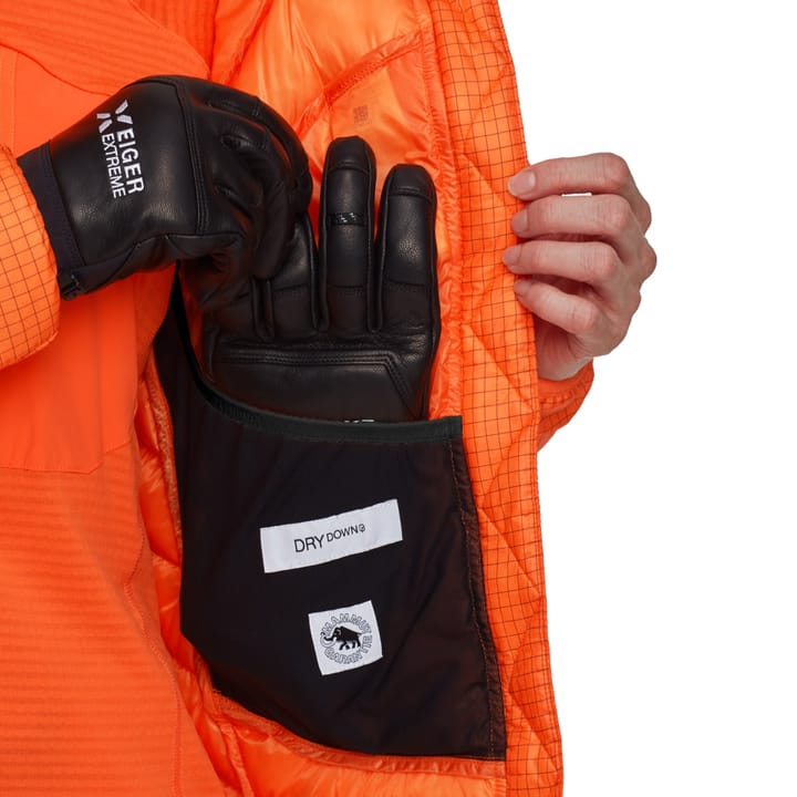 Mammut Eiger Nordwand Light Down IN Hooded Jacket Women Eiger Orange Mammut