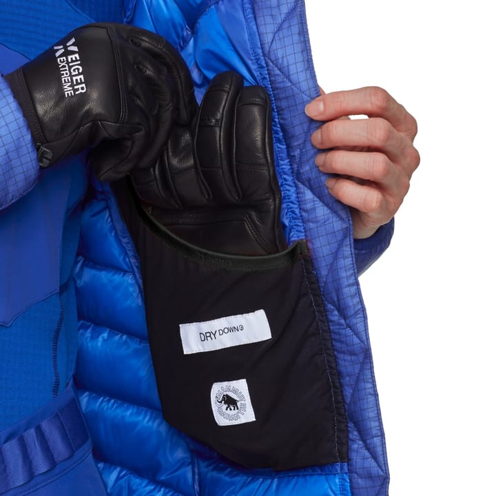 Mammut Eiger Nordwand Light Down IN Hooded Jacket Women Eiger Blue Mammut
