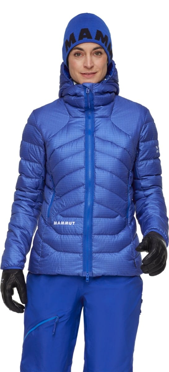 Mammut Eiger Nordwand Light Down IN Hooded Jacket Women Eiger Blue Mammut
