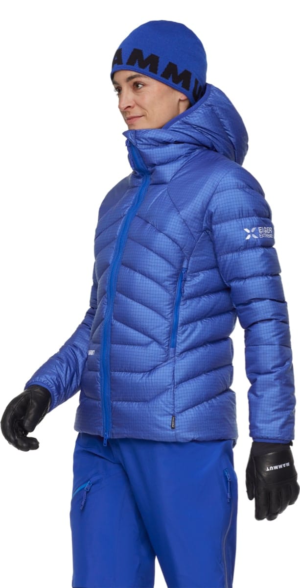 Mammut Eiger Nordwand Light Down IN Hooded Jacket Women Eiger Blue Mammut