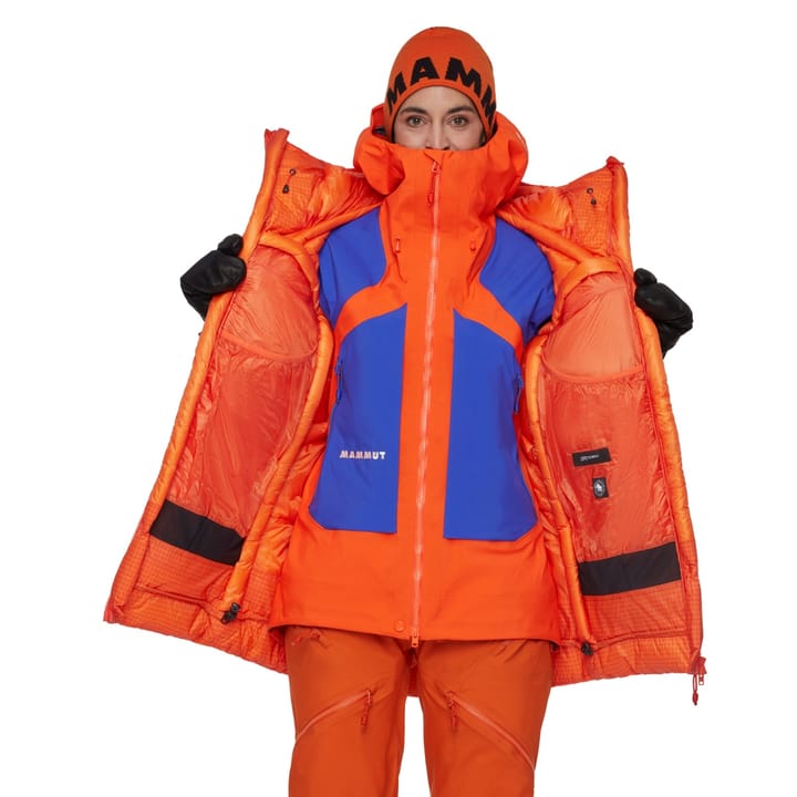 Mammut Eiger Nordwand Pro Down In Hooded Parka Women Eiger Orange-eiger Blue Mammut Mammut Eiger Nordwand Pro Down In Hooded Parka Women Eiger Orange-eiger Blue Mammut