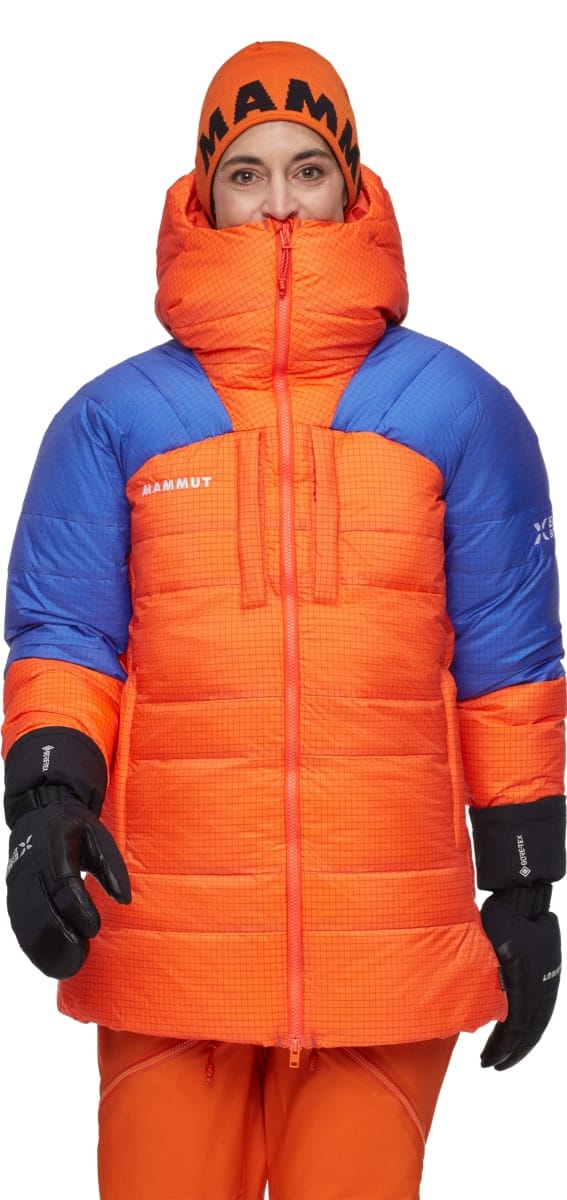 Mammut Eiger Nordwand Pro Down In Hooded Parka Women Eiger Orange-eiger Blue Mammut Mammut Eiger Nordwand Pro Down In Hooded Parka Women Eiger Orange-eiger Blue Mammut