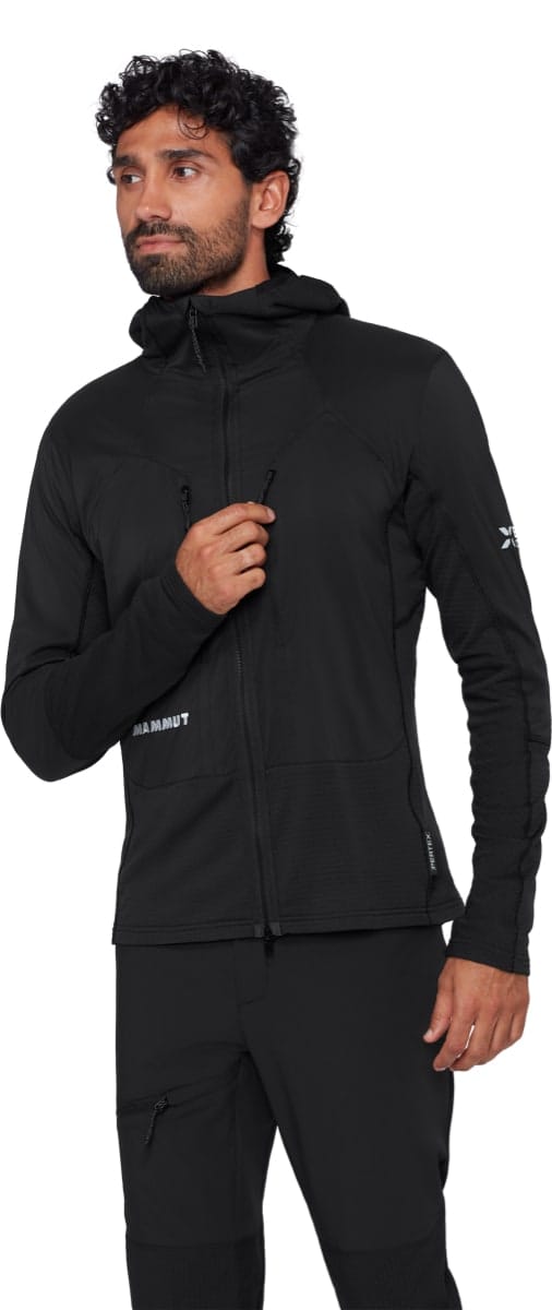 Mammut Eiger Nordwand IN Flex Air Hybrid Hooded Jacket Men Black Mammut