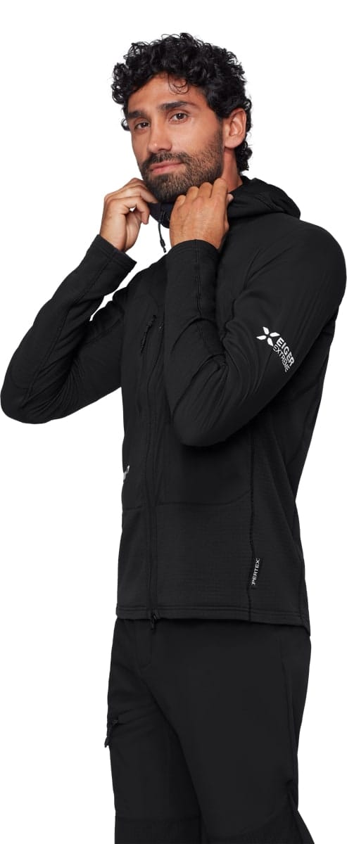 Mammut Eiger Nordwand IN Flex Air Hybrid Hooded Jacket Men Black Mammut