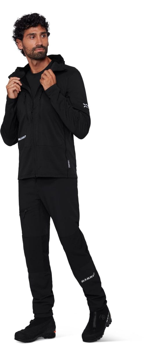 Mammut Eiger Nordwand IN Flex Air Hybrid Hooded Jacket Men Black Mammut