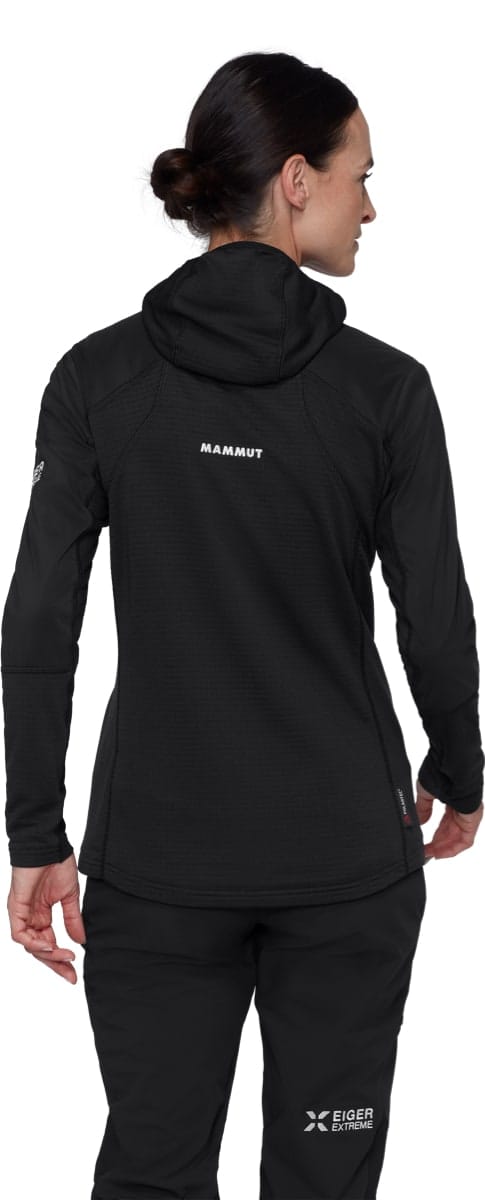 Mammut Eiger Nordwand IN Flex Air Hybrid Hooded Jacket Women Black Mammut