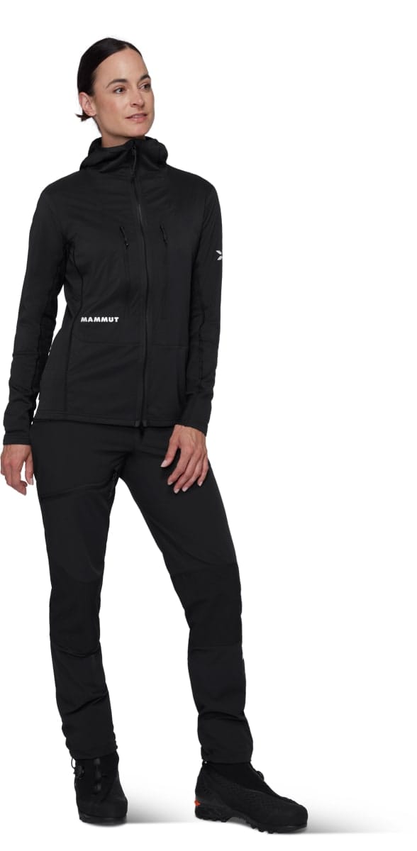 Mammut Eiger Nordwand IN Flex Air Hybrid Hooded Jacket Women Black Mammut