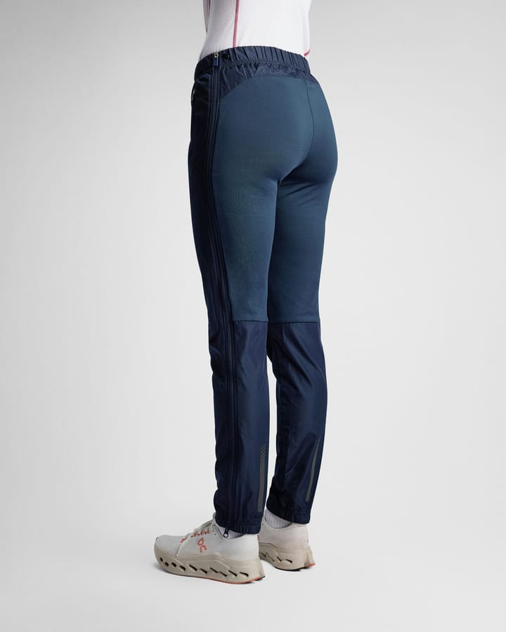 Swix Women's Infinity Hybrid Wind Full Zip Pants Dark Navy Swix
