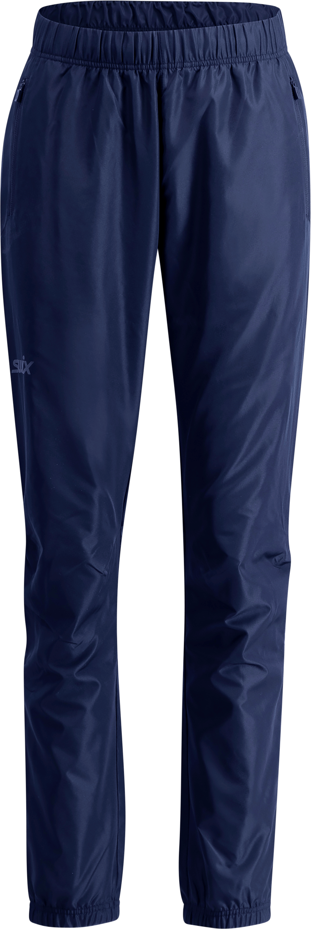 Swix Women's Infinity Hybrid Wind Full Zip Pants Dark Navy