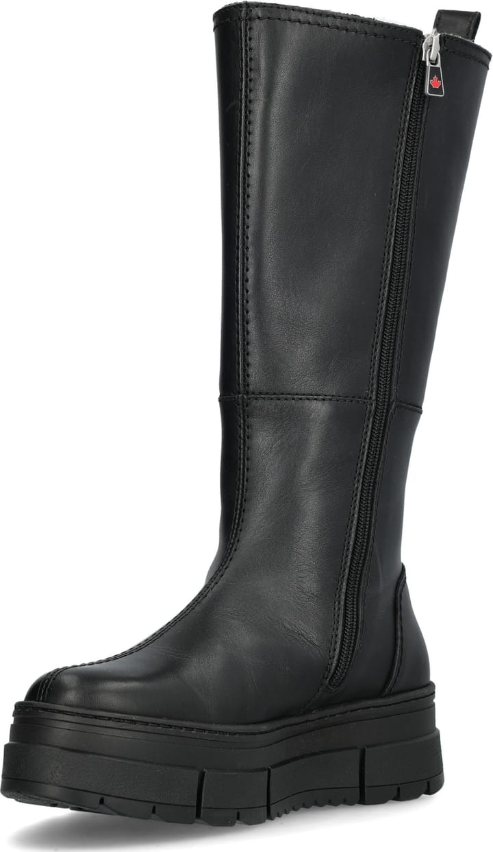Canada Snow Women's Mount Fiona High Leaher Black Canada Snow Canada Snow Women's Mount Fiona High Leaher Black Canada Snow