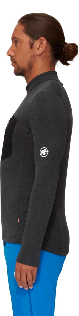 Mammut Aenergy Light Ml Half Zip Pull Men Black-Phantom Mammut Mammut Aenergy Light Ml Half Zip Pull Men Black-Phantom Mammut