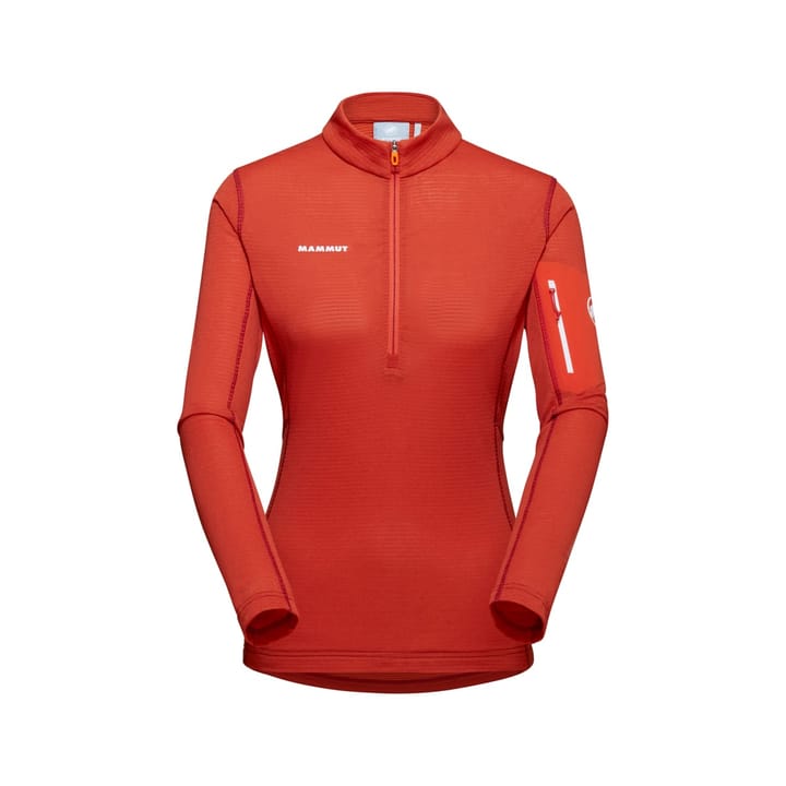 Mammut Aenergy Light Ml Half Zip Pull Women Hot Red-Blood Red Mammut