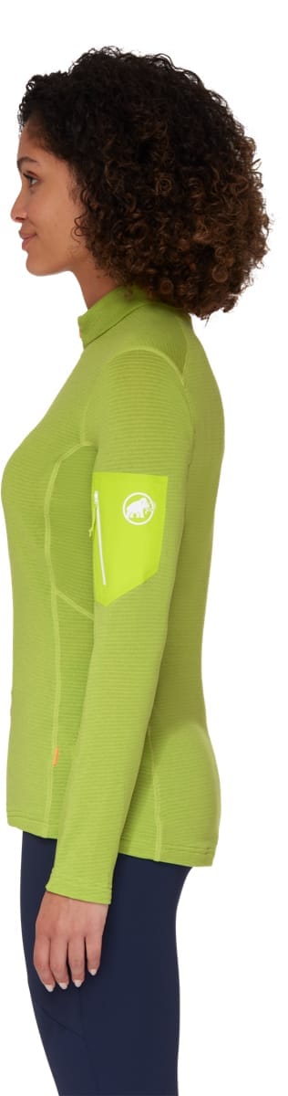 Mammut Aenergy Light ML Half Zip Pull Women highlime-granit Mammut Mammut Aenergy Light ML Half Zip Pull Women highlime-granit Mammut