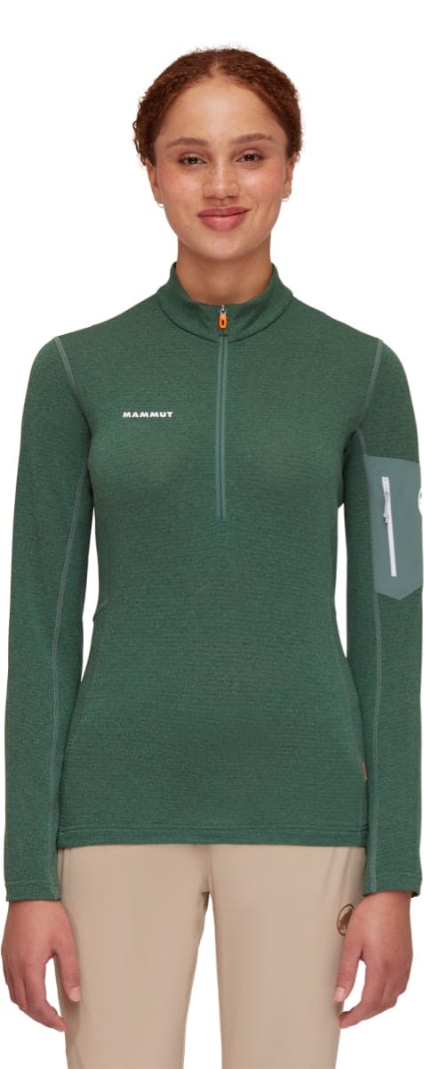 Mammut Aenergy Light ML Half Zip Pull Women dark jade Mammut