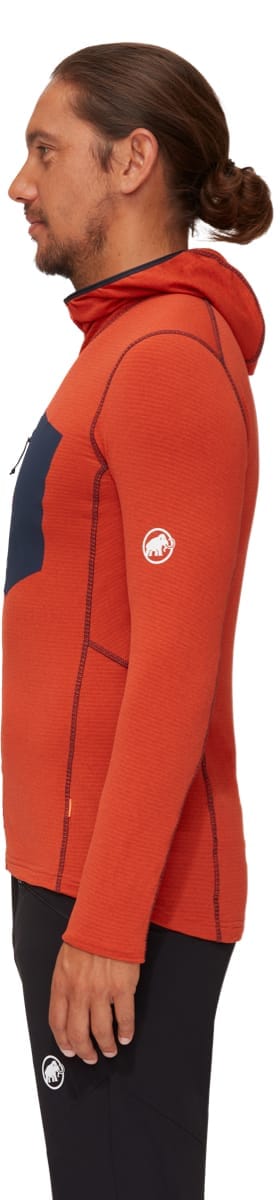 Mammut Men's Aenergy Light ML Hooded Jacket Hot Red/Marine Mammut Mammut Men's Aenergy Light ML Hooded Jacket Hot Red/Marine Mammut