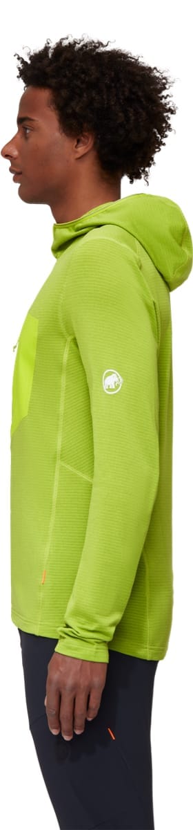 Mammut Men's Aenergy Light ML Hooded Jacket Highlime/Granit Mammut Mammut Men's Aenergy Light ML Hooded Jacket Highlime/Granit Mammut