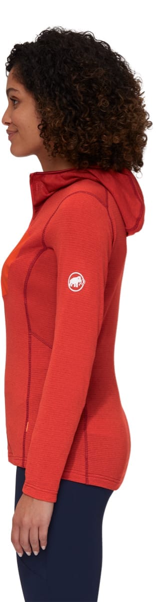 Mammut Aenergy Light ML Hooded Jacket Women hot red-blood red Mammut