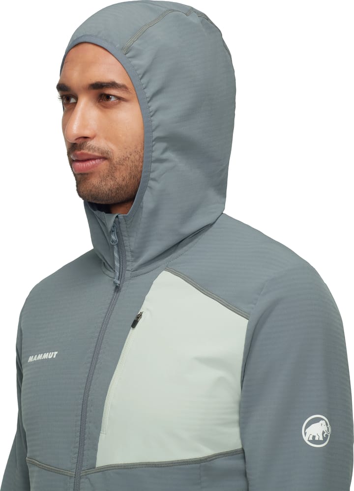 Mammut Men's Madris Light Ml Hooded Jacket  Strata-silver Sage Mammut