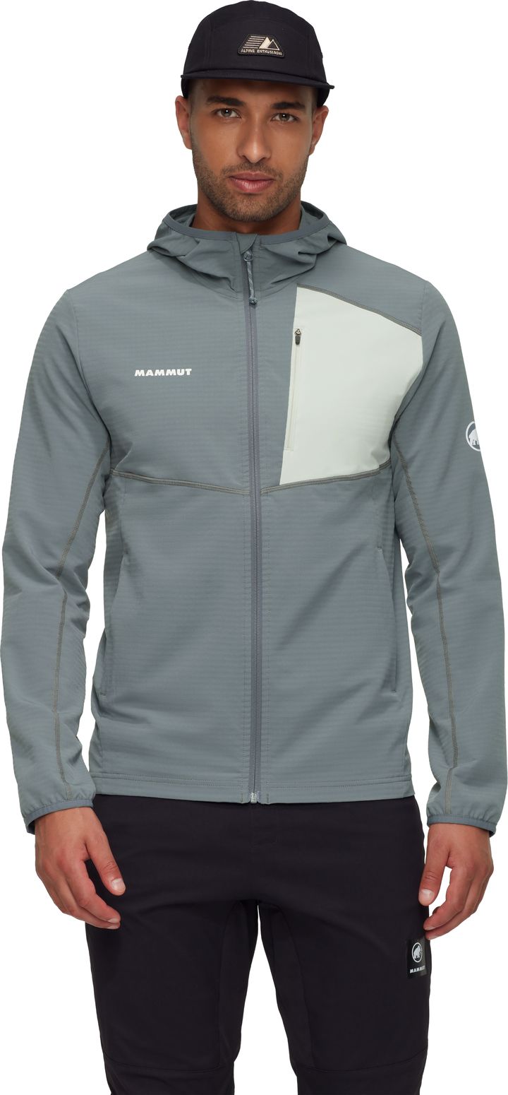 Mammut Men's Madris Light Ml Hooded Jacket  Strata-silver Sage Mammut