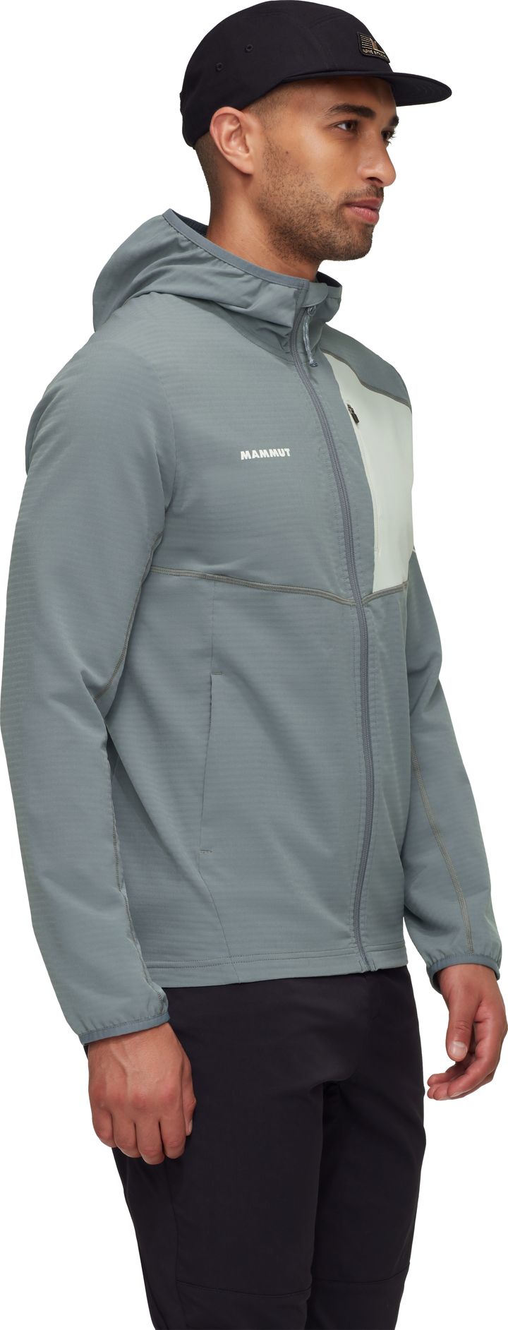 Mammut Men's Madris Light Ml Hooded Jacket  Strata-silver Sage Mammut