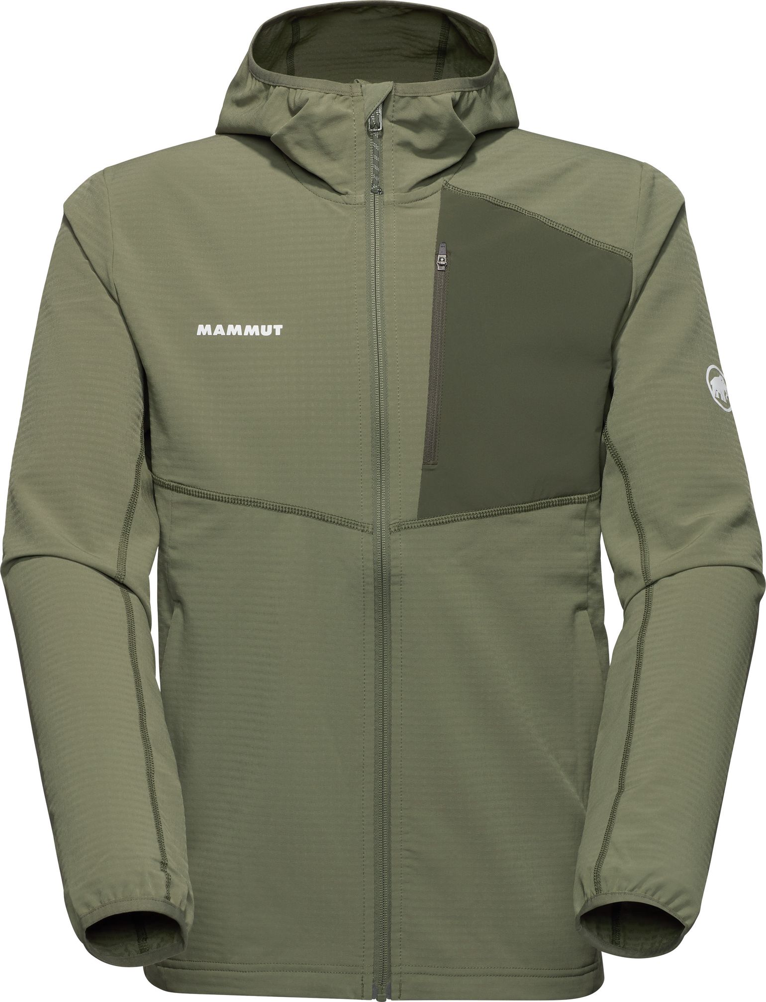 Mammut Men's Madris Light Ml Hooded Jacket  Marsh
