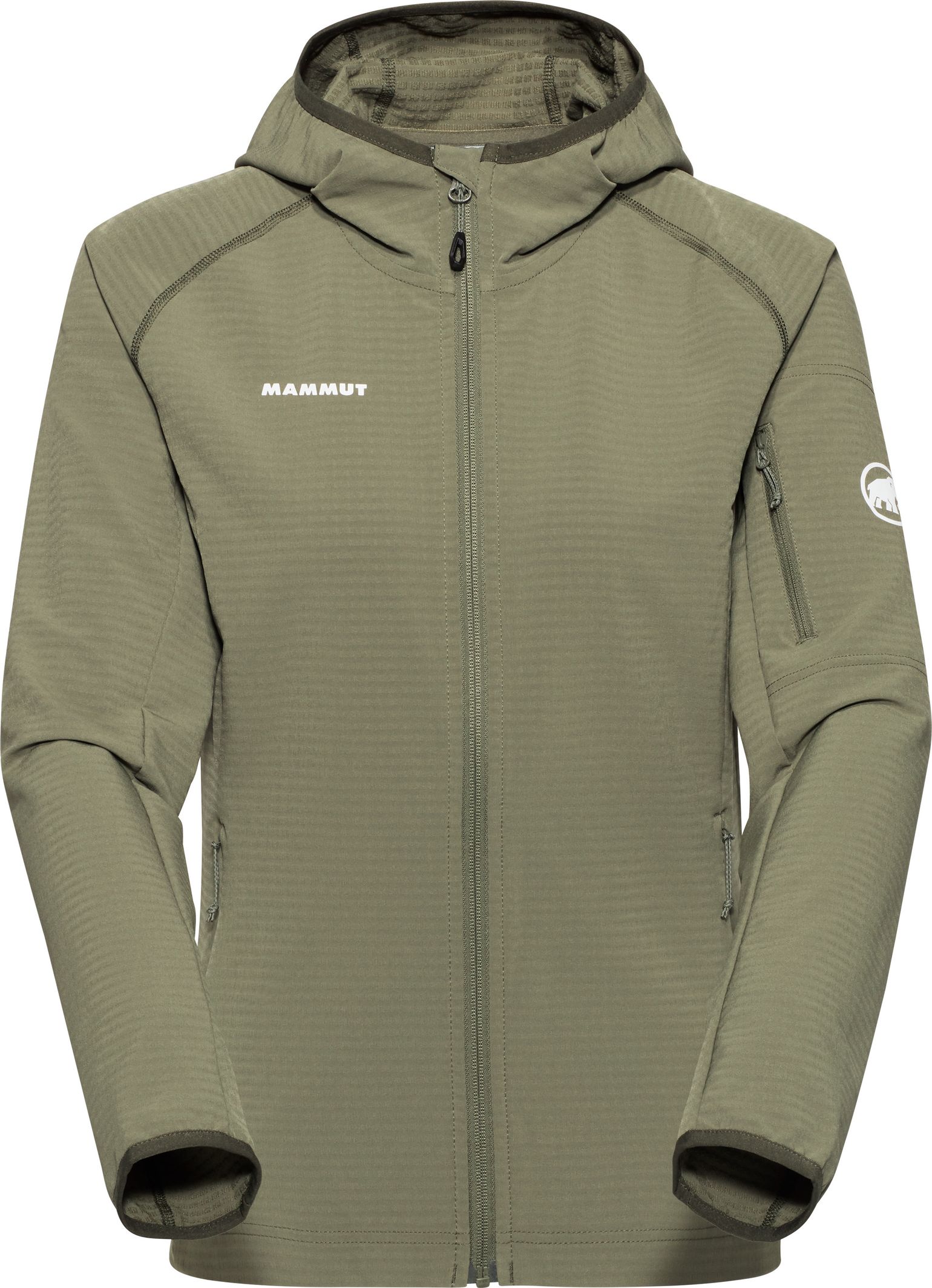 Mammut Women's Madris Light ML Hooded Jacket  Marsh