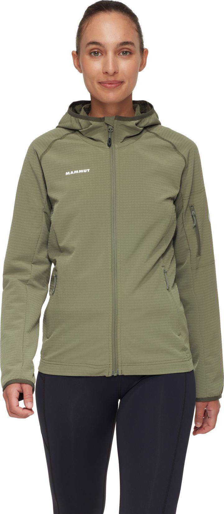 Mammut Women's Madris Light ML Hooded Jacket  Marsh Mammut