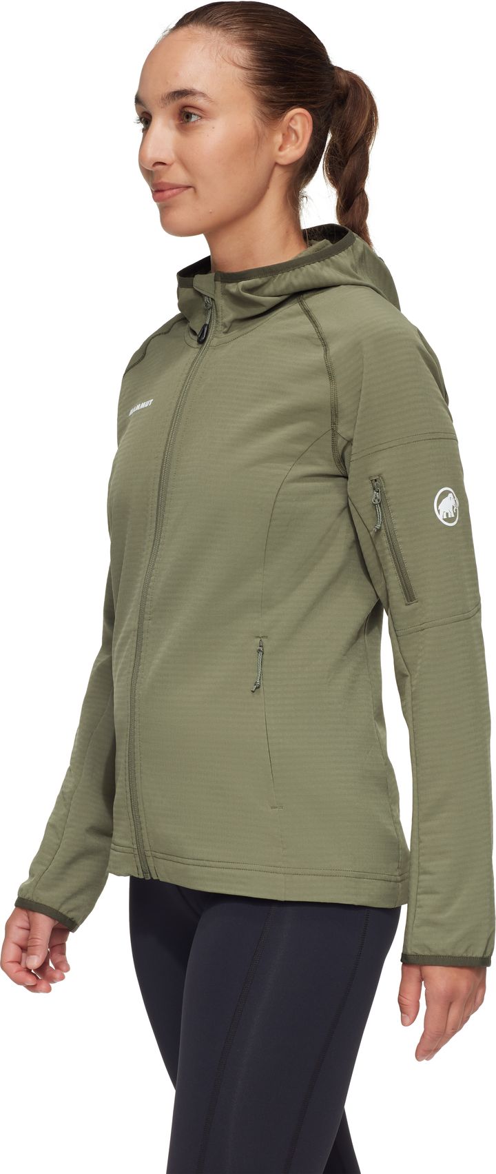 Mammut Women's Madris Light ML Hooded Jacket  Marsh Mammut