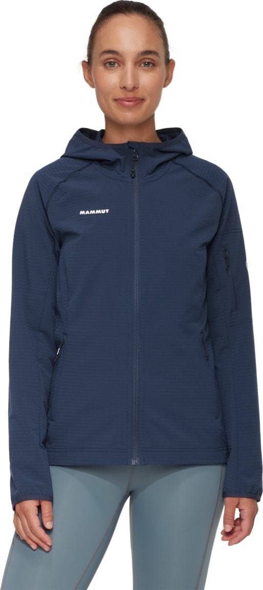 Mammut Women's Madris Light ML Hooded Jacket  Marine Mammut