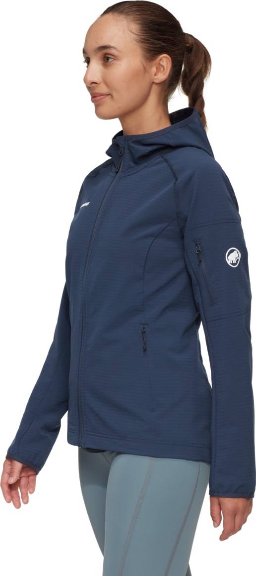 Mammut Women's Madris Light ML Hooded Jacket  Marine Mammut