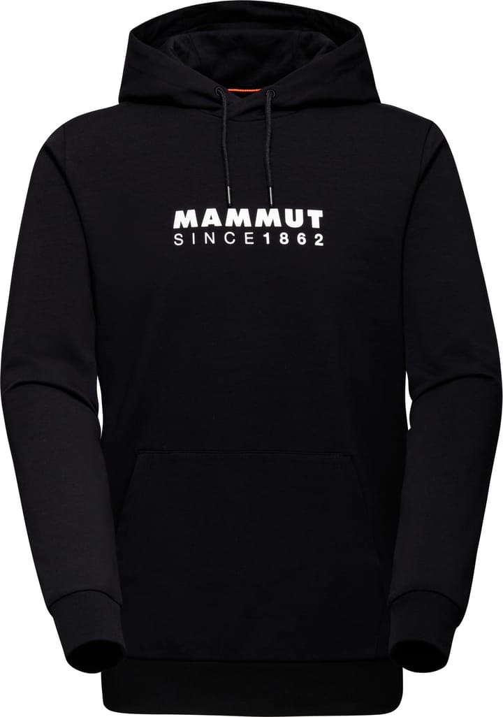 Mammut Men's Mammut ML Hoody Logo  Black-White Mammut