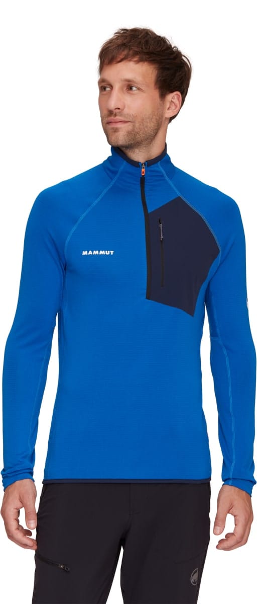 Mammut Aenergy Light Ml Half Zip Pull Men Azurit-Marine Mammut