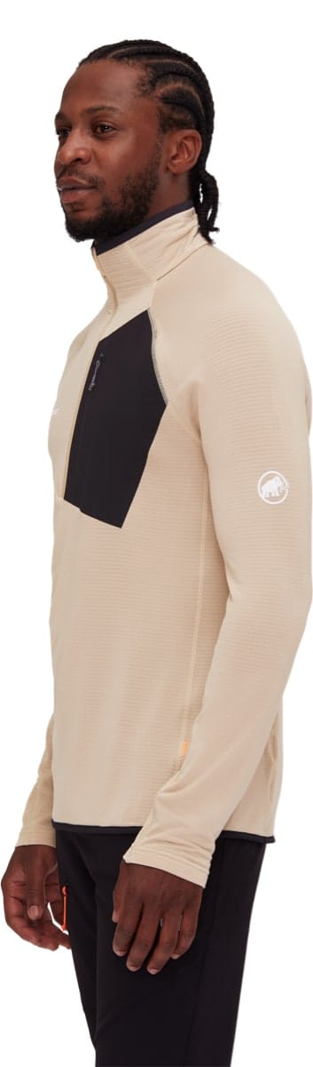 Mammut Aenergy Light Ml Half Zip Pull Men Savannah-Black Mammut Mammut Aenergy Light Ml Half Zip Pull Men Savannah-Black Mammut