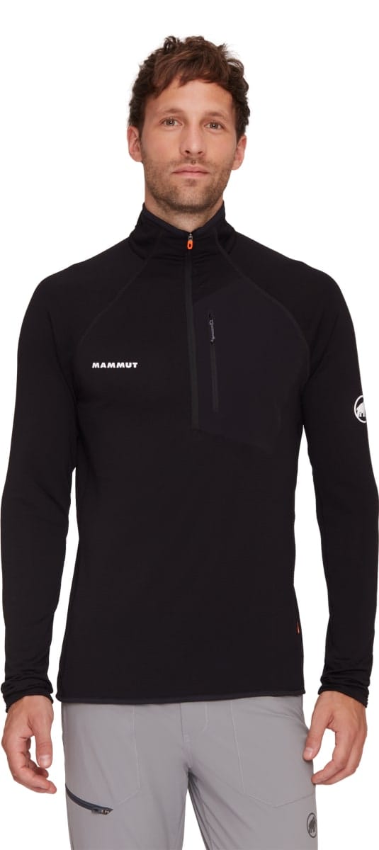 Mammut Men's Aenergy Light ML Half Zip Pull Black Mammut