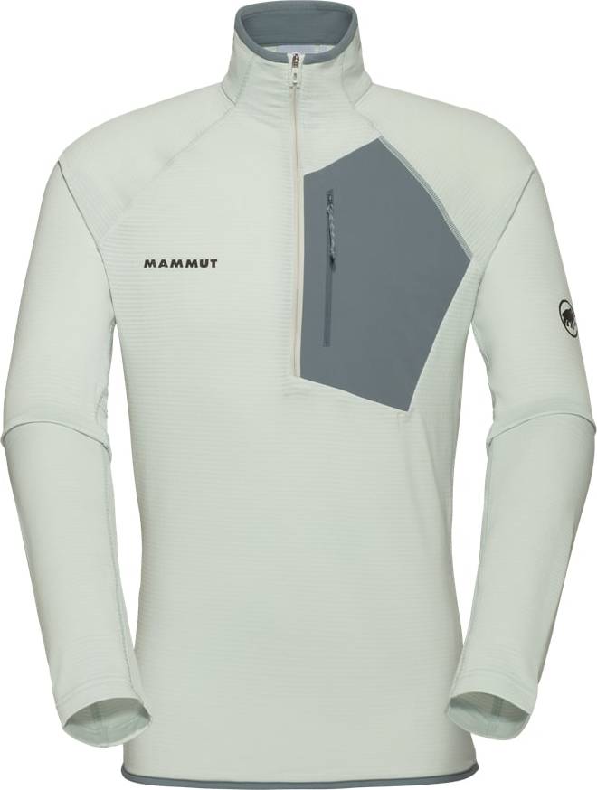 Mammut Aenergy Light Ml Half Zip Pull Men Silver Sage-strata Mammut