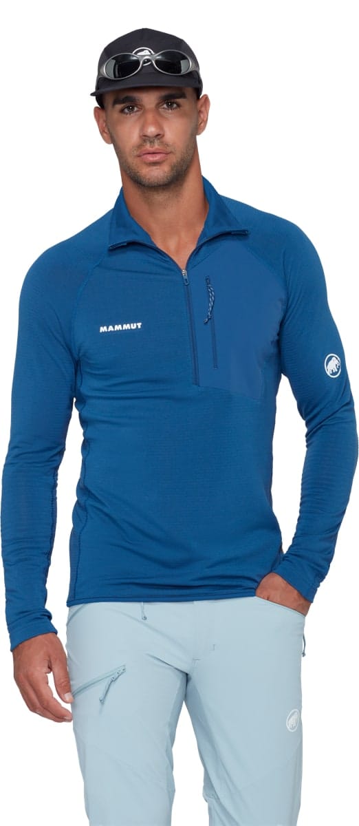 Mammut Men's Aenergy Light ML Half Zip Pull Tschiel Mammut