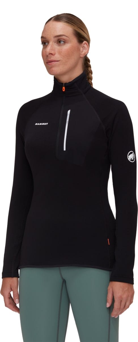 Mammut Aenergy Light Ml Half Zip Pull Women Black Mammut
