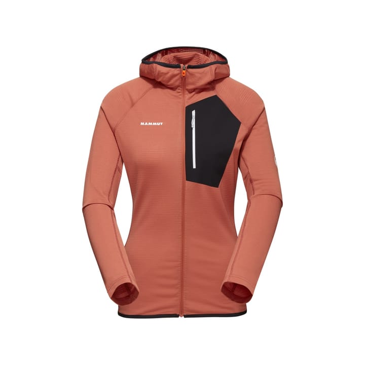 Mammut Women's Aenergy Light Ml Hooded Jacket Brick-Black Mammut