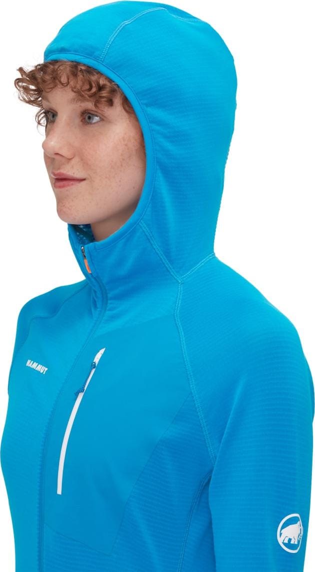 Mammut Aenergy Light Ml Hooded Jacket Women Glacier Blue Mammut
