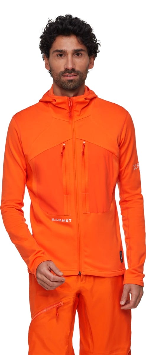 Mammut Eiger Nordwand Advanced ML Hooded Jacket Men Eiger Orange Mammut