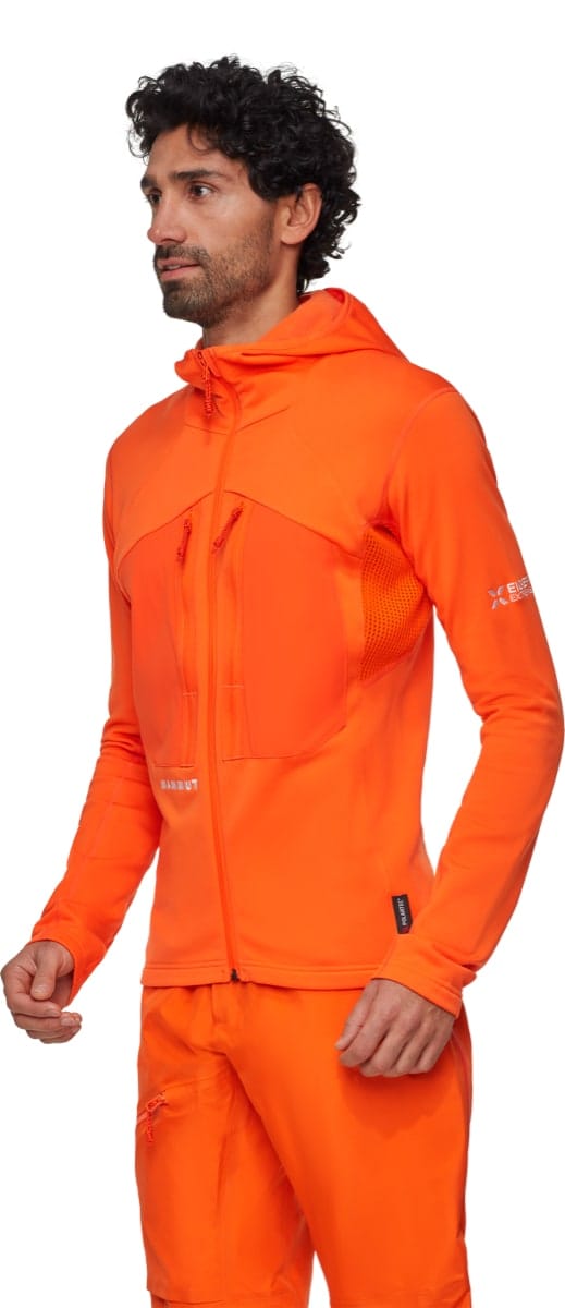 Mammut Eiger Nordwand Advanced ML Hooded Jacket Men Eiger Orange Mammut Mammut Eiger Nordwand Advanced ML Hooded Jacket Men Eiger Orange Mammut