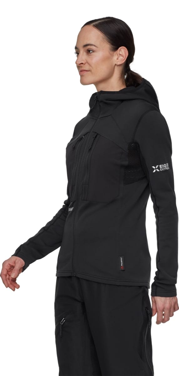 Mammut Eiger Nordwand Advanced Ml Hooded Jacket Women Black Mammut