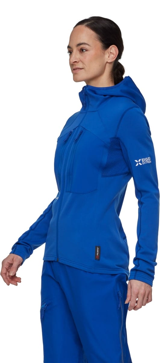 Mammut Eiger Nordwand Advanced Ml Hooded Jacket Women Eiger Blue Mammut