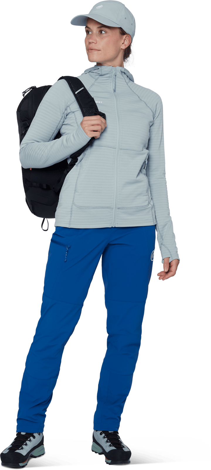 Mammut Women's Taiss Ml Hooded Jacket Nebla Mammut