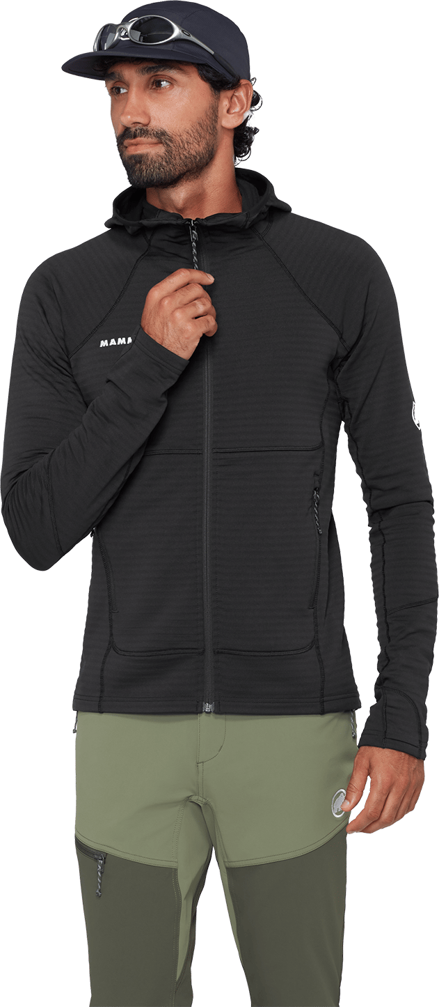 Mammut Men's Taiss Ml Hooded Jacket Black Mammut